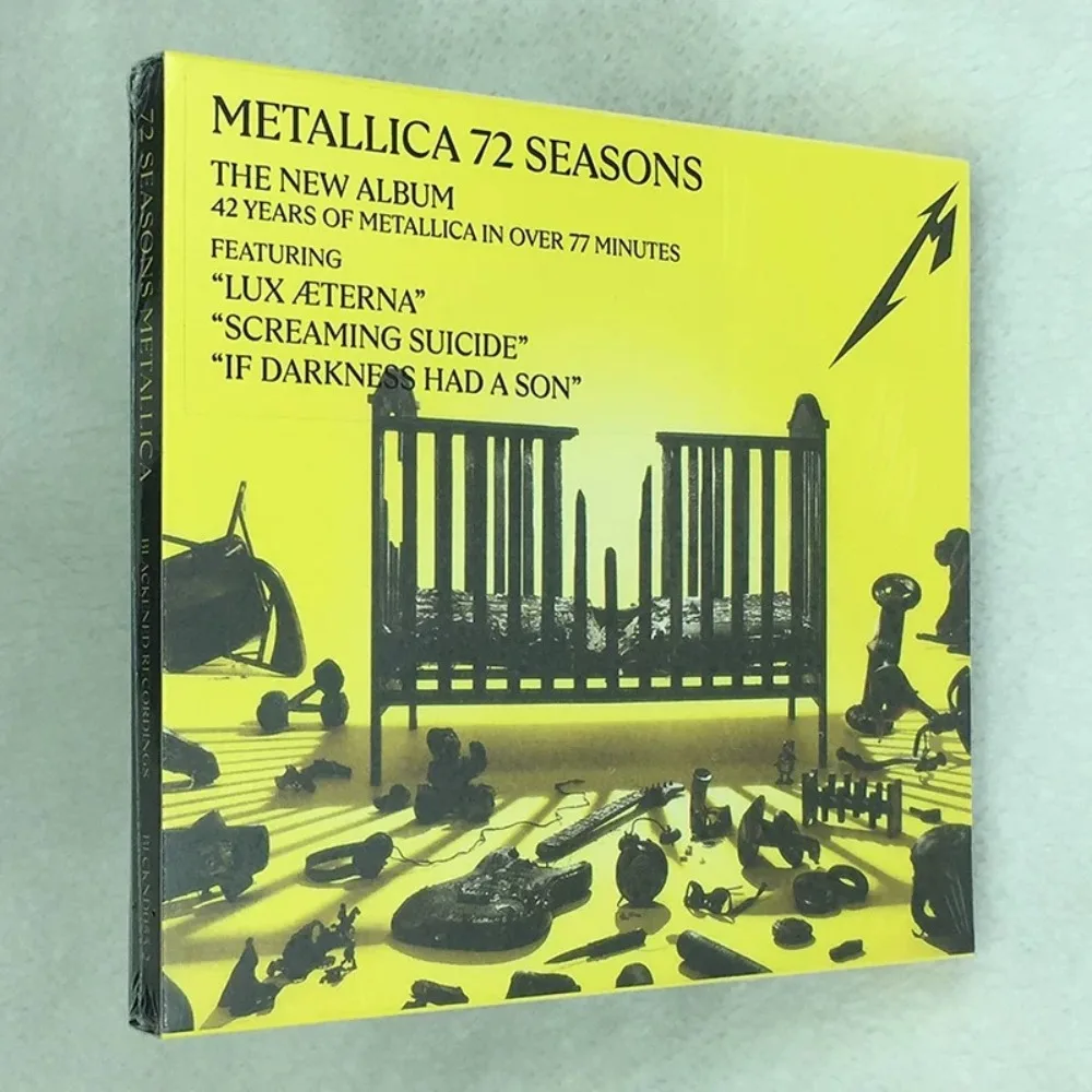 CD Metallica 72 Seasons - Heavy Metal Classics - Riffs tondi e voci potenti per auto e casa