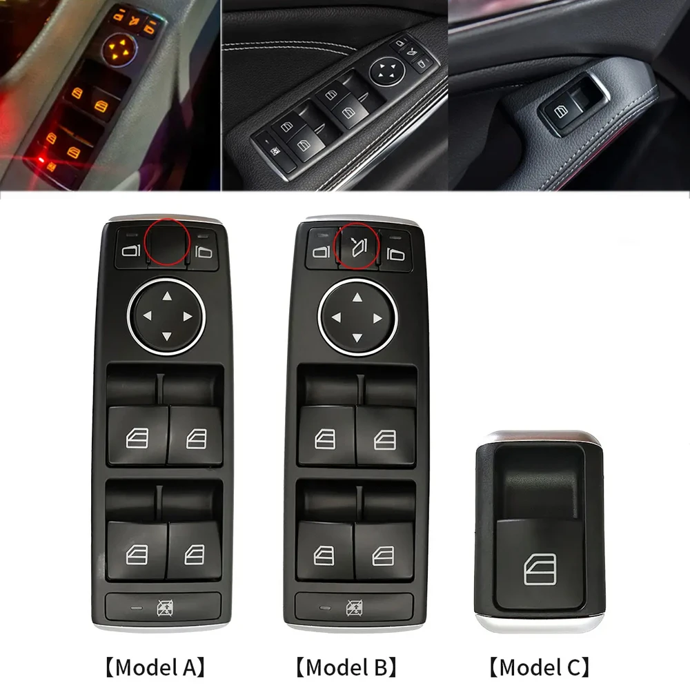 

Electric Power Window Master Control Switch Button for Benz W156 W166 W176 W246 W117 W292 W463 Mercedes ML GL GLE GLS G Class