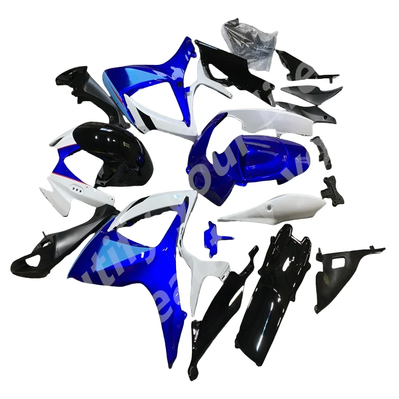 Blue White Black Fairing Kit for G S XR 600 750 K6 06 07 G S XR600 G S XR750 2006 2007 Motobike Fairings