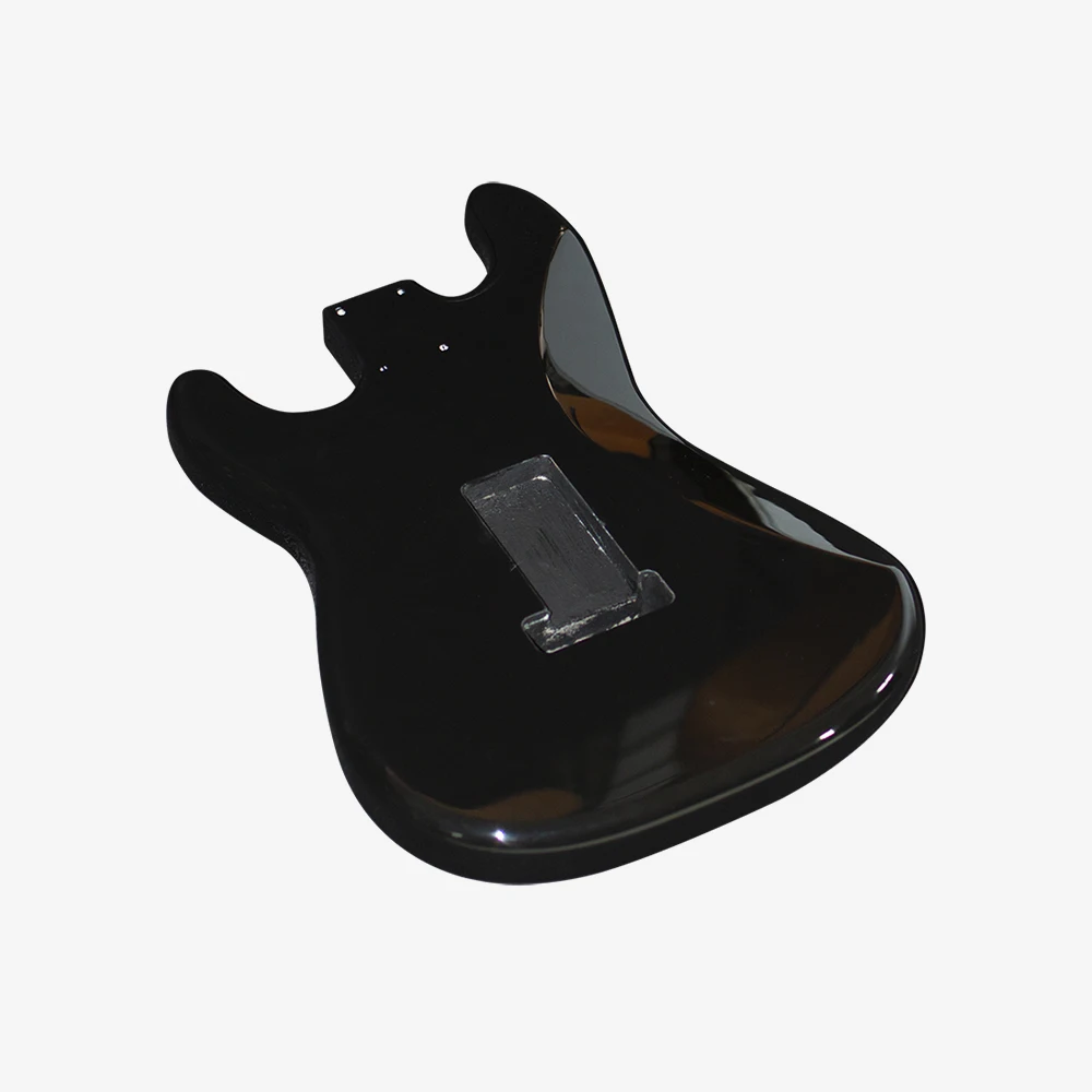 Alder Stratocaster Body Glossy Black SSS Pickup ST Guitar Part  Replacement Building Kit DIY