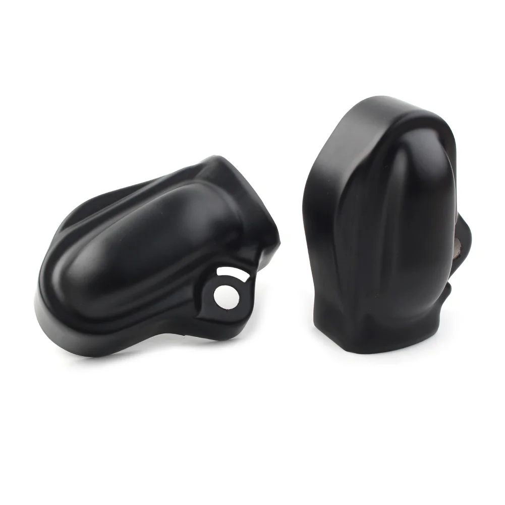2x Black Motorcycle For Harley Night Rod Special VRSCDX V Rod Muscle 2002-2017 Bar Shield Rear Axle Covers Left + Right