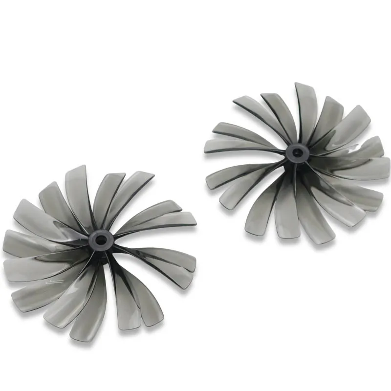 2/4Pairs 89MMX8 89mm 3.5inch Propeller 8-Blade Prop 5mm Shaft CineWhoop ProTek35 For RC FPV Racing Drone Quadcopter Duct CW/CCW view 6