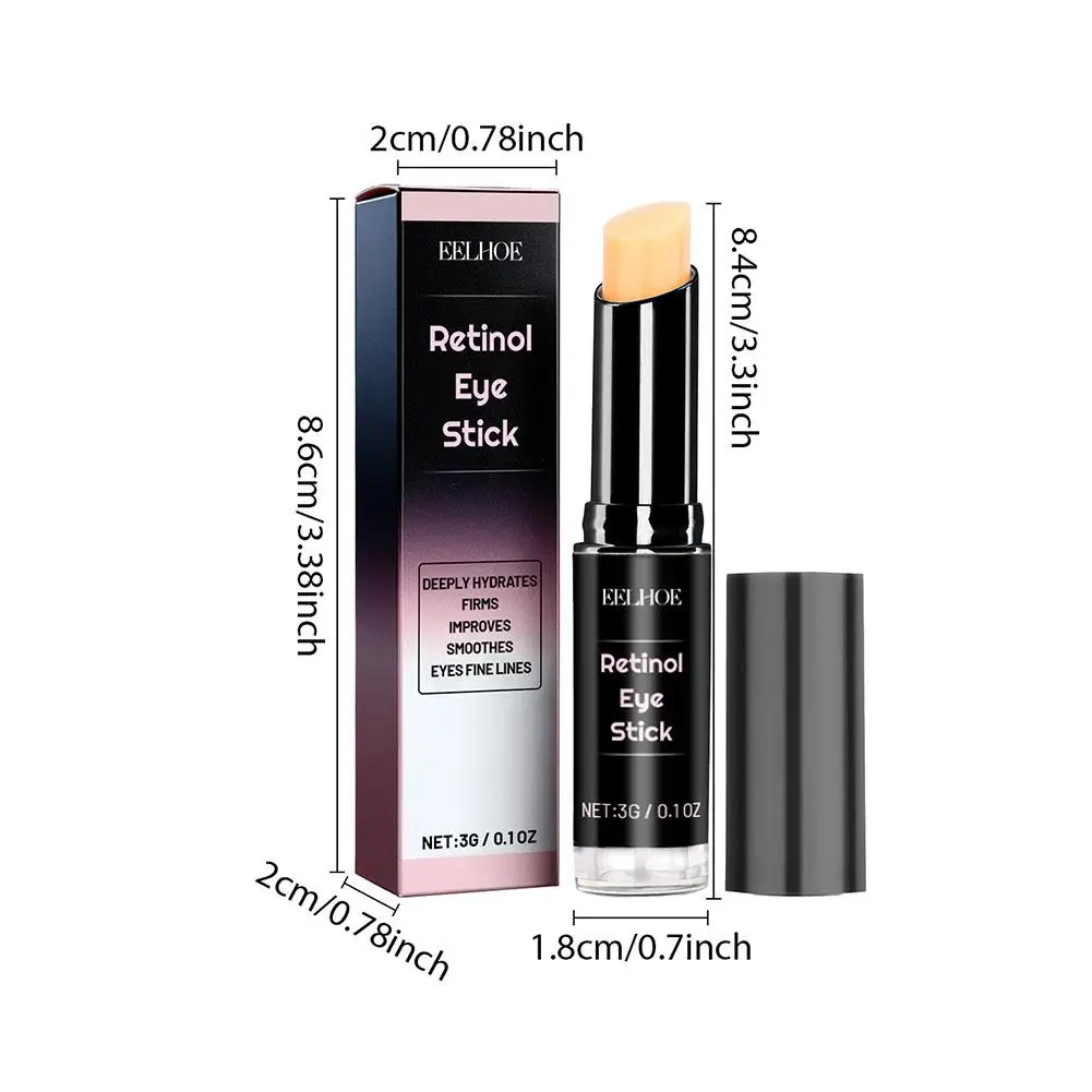 Fine Lines Retinol Eye Cream Stick Firming Eye Tightening And Cream Tighter Circles Eyes Eye Make Care Reduce Skin Dark Stick