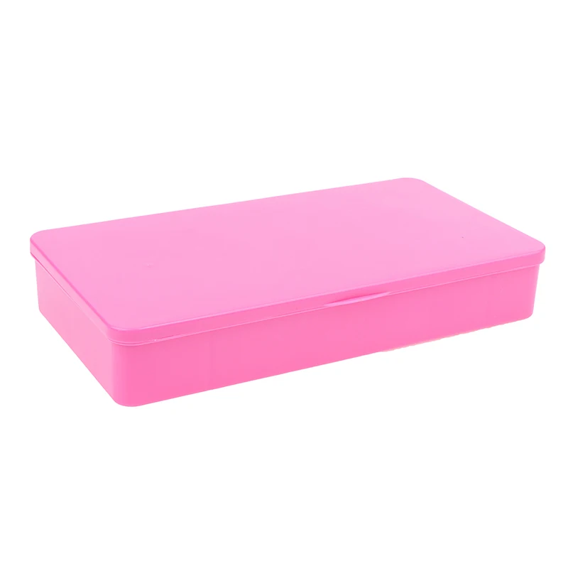 Leere Aufbewahrungsorganisatoren, rosa, lila Box, Behälter für gefälschte falsche Nagelspitzen, Maniküre, Nägel, Zubehör und Werkzeuge – Detail 16