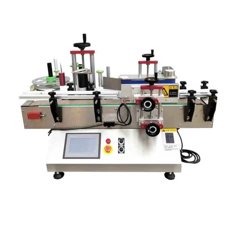 Круглая этикетка Стеклянная банка Автоматическая горизонтальная вертикальная этикетировочная машина для круглых бутылок Этикетировочная машина
