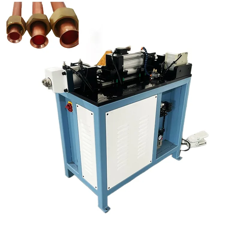 Air conditioning tube copper tube hydraulic flare pipe end flaring forming machine