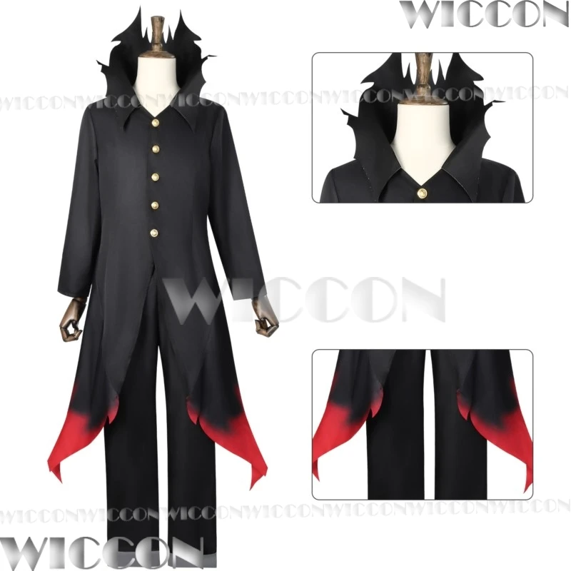 Okarun Dandadan Ken Takakura Anime Cosplay Costume Prop White Red NEW Wig Black Uniform Men Holloween Party Roleplay Customized