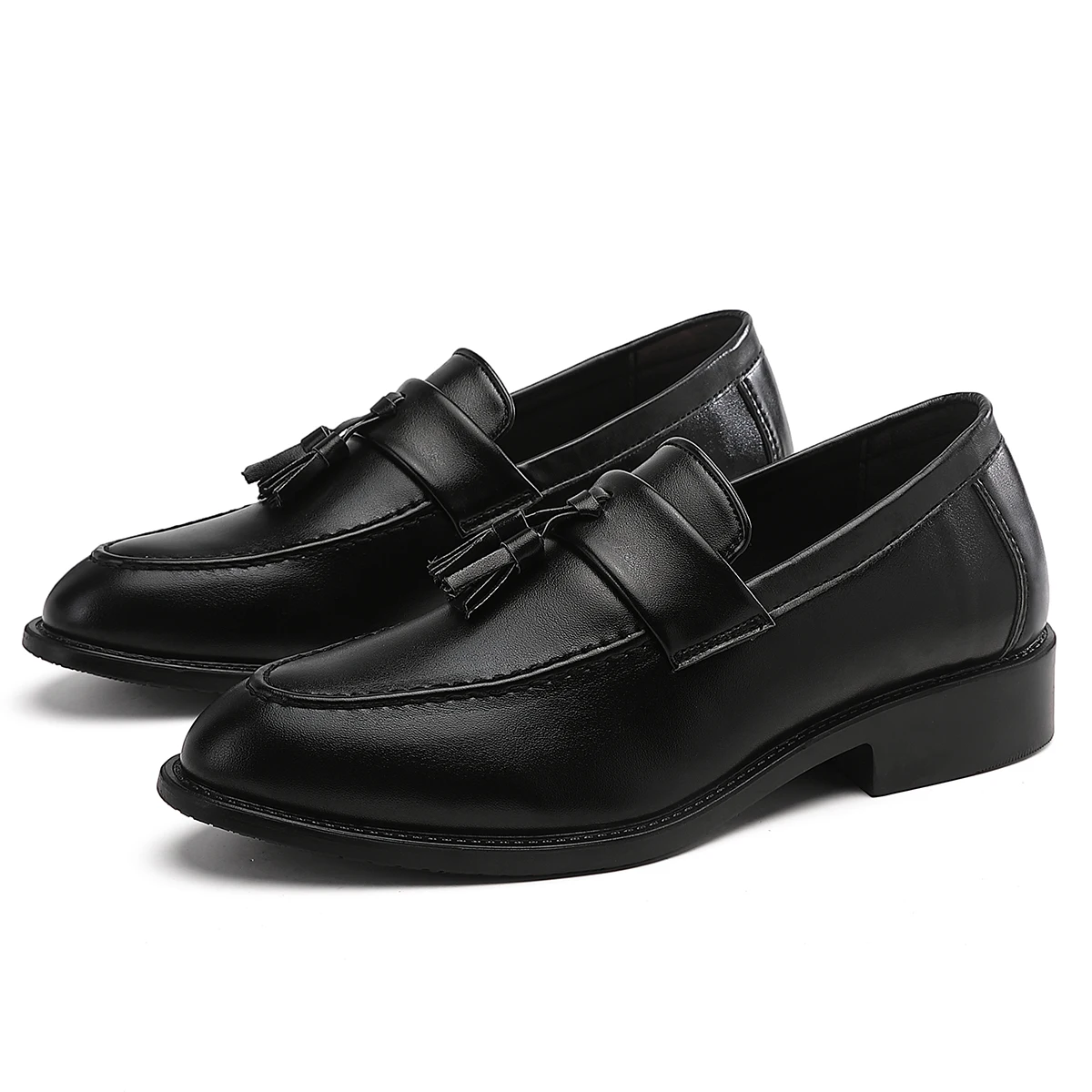 Men Casual Shoes Breathable Designer Leather Loafers Business Office Shoes For Men Driving Moccasins Comfortable Tassel