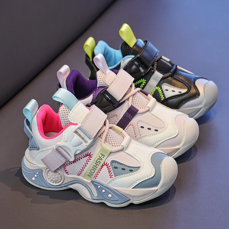

Autumn Winter Children's Sport Shoes Girls Fashion Footwear Running Shoes Children Trend Fashion Kids Sneakers Anti-slippery Boy