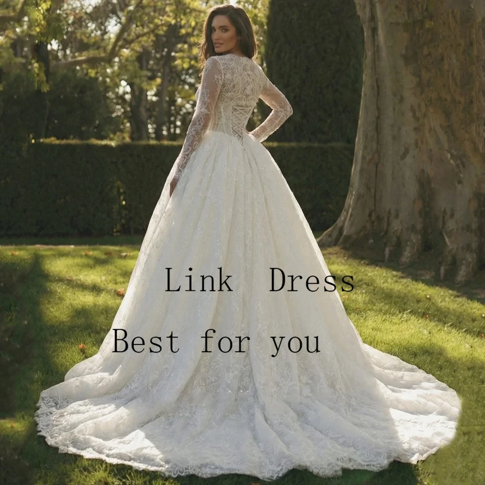 Fashion Strapless Wedding Dresses for Ladies Soft Tulle Bridal Gowns Exquisite Full Sleeve Vestidos De Novia New 2026 Summer