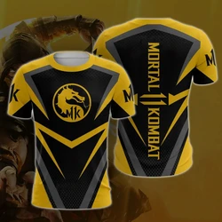 Mortal Kombat 11 T-Shirts Fighting Game 3D Print Cosplay Streetwear Men Women Fashion O-Neck T Shirt Casual Tees Tops Clothes