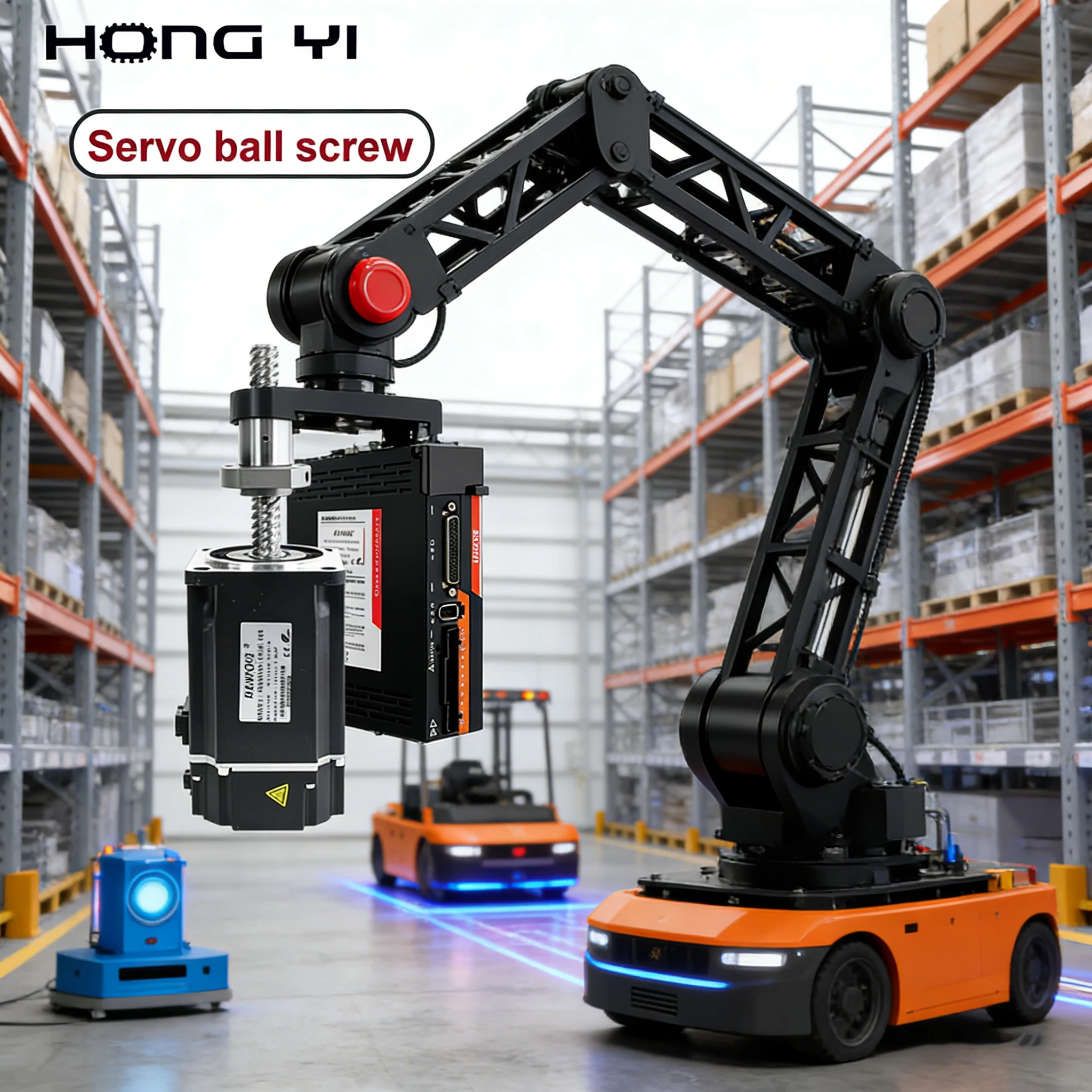 Servo Motor Ball Sc…