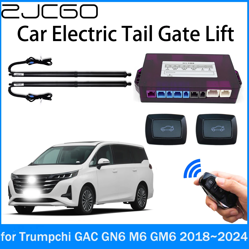 

ZJCGO Power Trunk Electric Suction Tailgate Intelligent Tail Gate Lift Strut for Trumpchi GAC GN6 M6 GM6 2018~2024