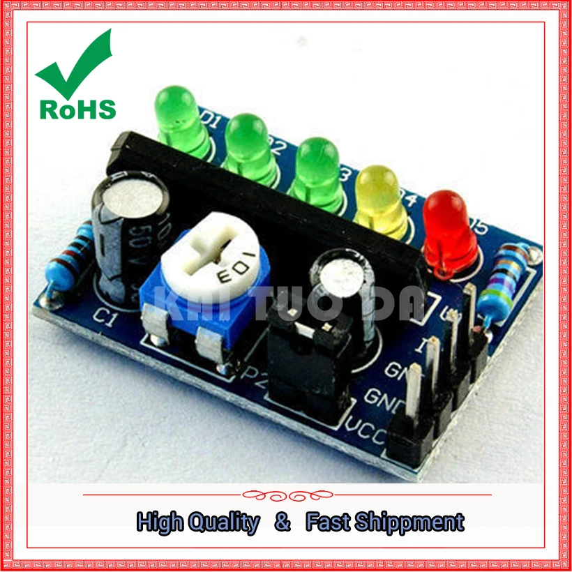 KA2284 Level Indicator Module Power Indicator Audio Level Indicator Board