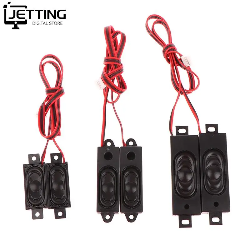 1Pair LCD Monitor/TV Speaker Horn 2W 8R 1853 5318 Loud Speaker 8 Ohms 2Watt 8R 2W 18*53*9MM Thickness 18MM