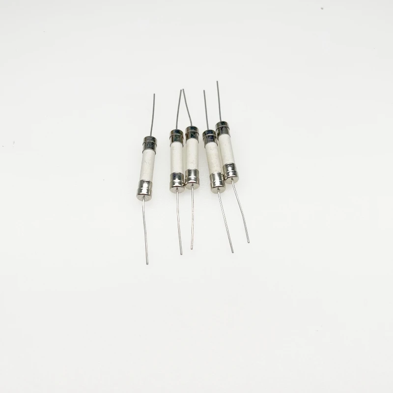 5PCS 6*30mm Ceramic Fuse Quick Break Tube Fuse With a Pin 6X30MM 250V 8A 10A 15A 20A 25A 30AMP