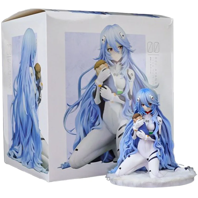 

15cm Ayanami Rei Action Figures Anime Doll Manga Figurine Model Ornament Ayanami Rei Figura GK Statue Toys Gift for Children