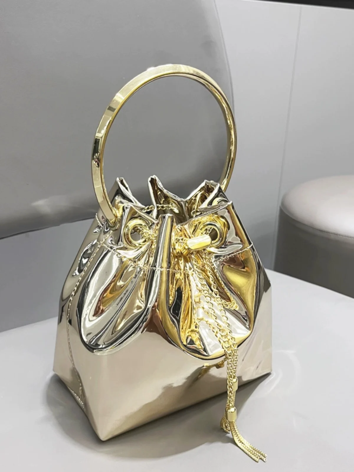 Metallic Women's Ha… - image