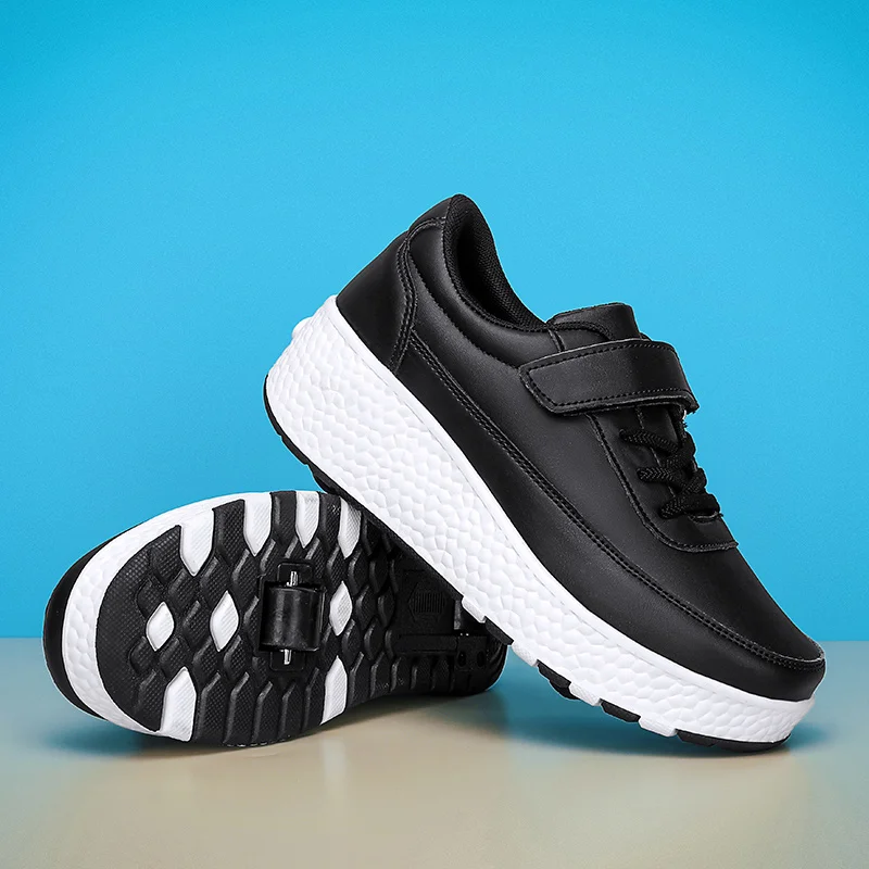 

High Quality Roller Skates Boys and Girls Wheel Sneakers Children's Skateboard Shoes Fashion Flashing Roller Skates Shoes