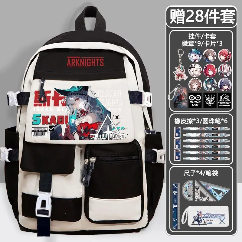 

Arknights 2024 New Forest Style Cute Large Capacity Unisex Elementary Middle School Casual Backpack Anime