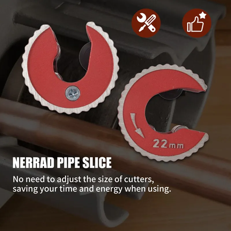 

Набор из 2 мини-резаков для медных труб 15 мм и 22 мм, автоматический инструмент для резки труб из цинкового сплава для медных и алюминиевых труб