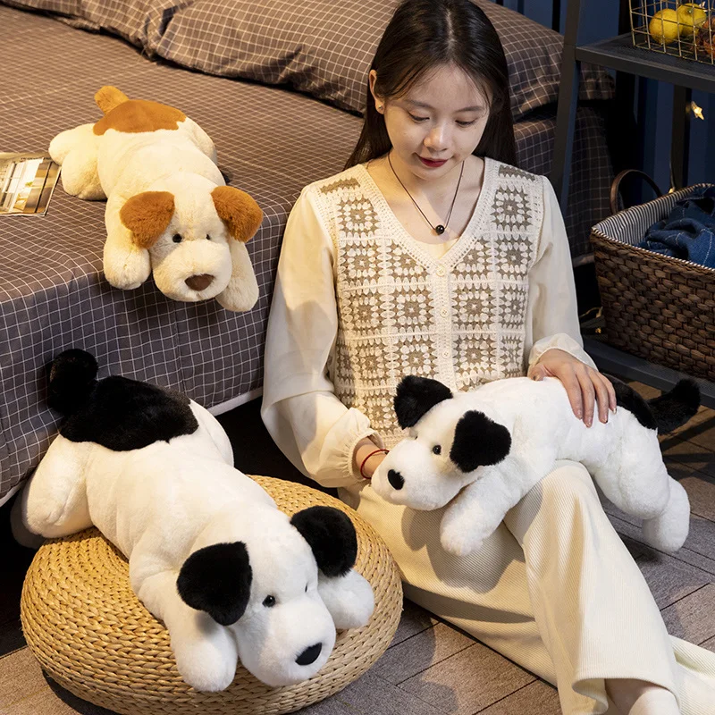 

Cute Sugar Dog Doll Party Brown Sand Puppy Plush Toys Furniture Sofa Decoration Throw Pillow Girls Children Holiday Gift