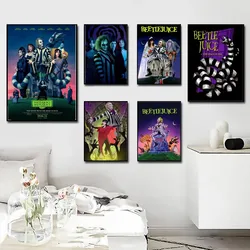 1 pezzo di film classico Beetlejuice Poster Poster Stampa artistica Bar Soggiorno Mobili Decor