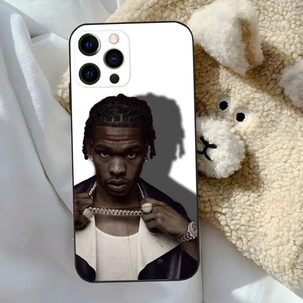 America R-Rappe Lil Baby Phone Case For Apple iPhone 15,14,13,12,11,Pro,X,XS,Max,XR,Plus,Mini Soft Black Cover