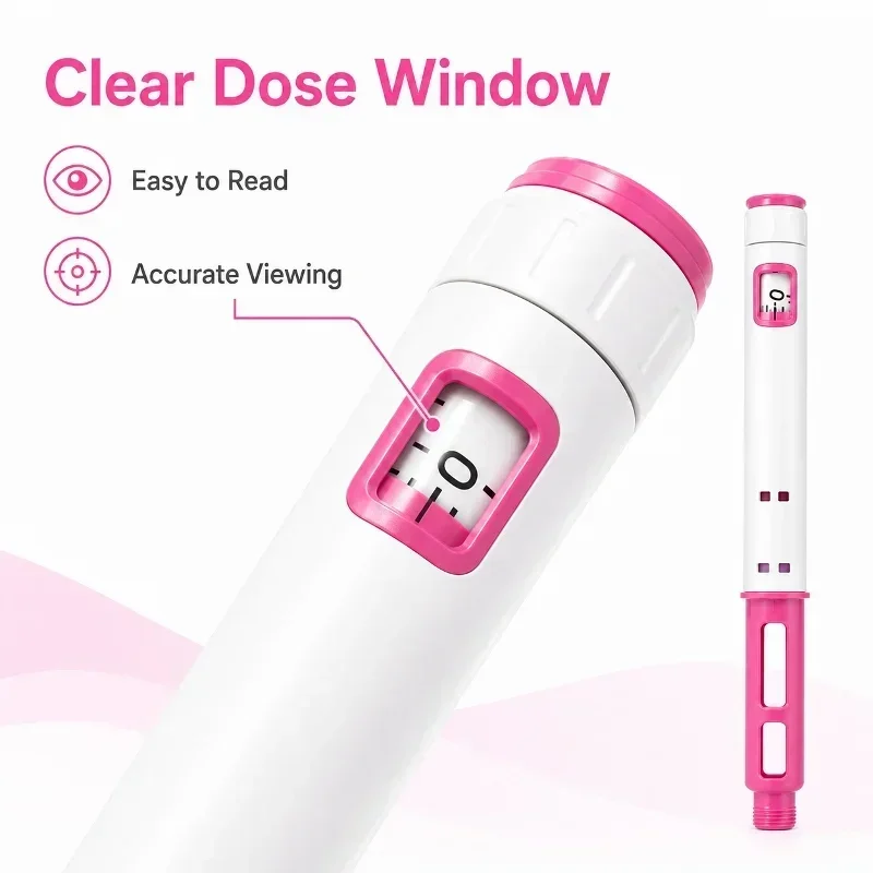 10PCS Magic Pen Disposable Adjustable Pen Injector 60U Insulin Injection Pen 3ml Precise Dosing Suitable For Tattoo Tool