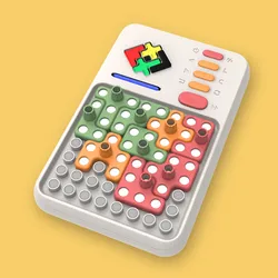 Super Block Smart Jigsaw Game 1000+ Levelled UP Challenges Brain Teaser Puzzles Interactive Fidget Toys  Gifts