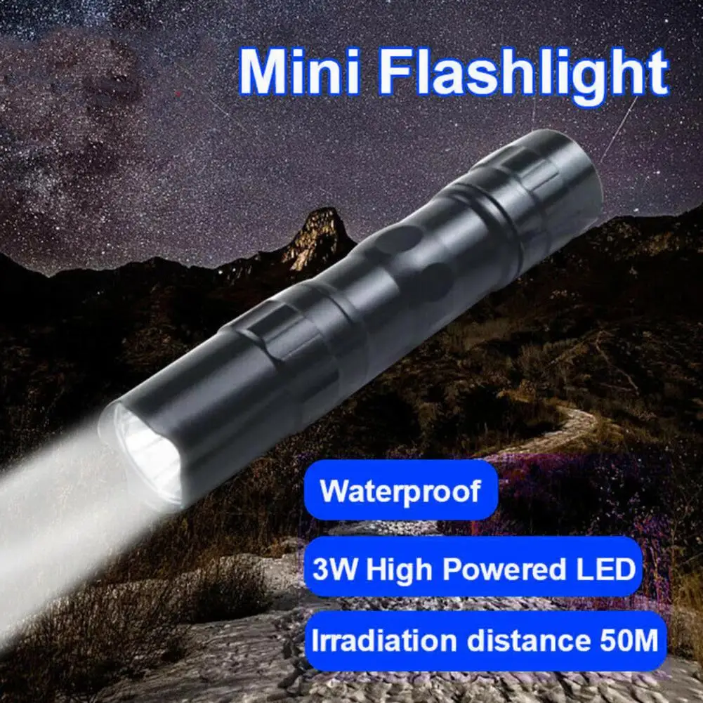 LED Flashlight Portable Ultra Bright Waterproof Rechargeable LED Flashlight for Car