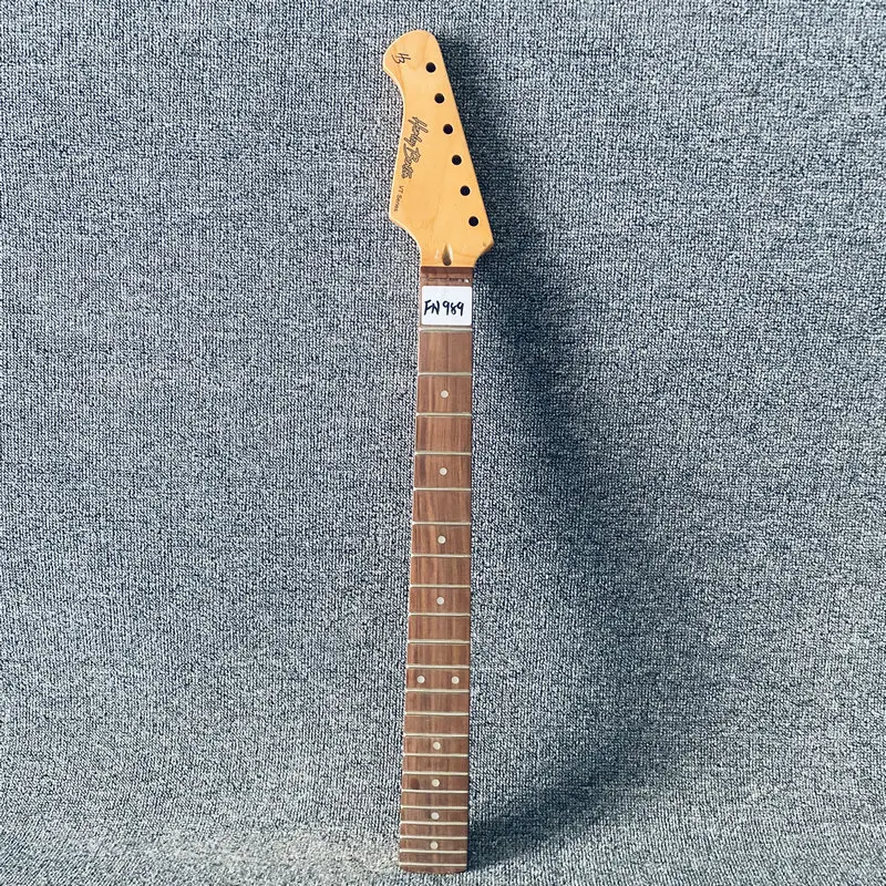 FN989  Left Hand Version ST Guitar Neck Genuine HarleyBenton VT Series with Dirty&Damages Work Well Maple+Rosewood 22 Frets