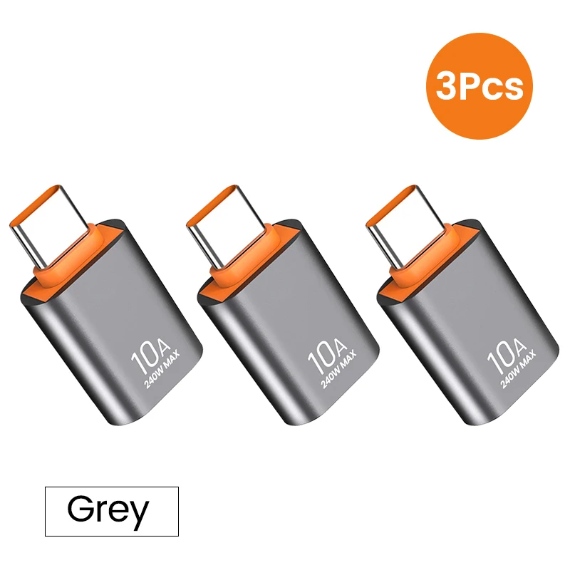 10A OTG USB 3.0 To Type C Adapter USB Female To Type c Male Fast Charging adadpter OTG USB C For Xiaomi Samsung Laptop PC image 3