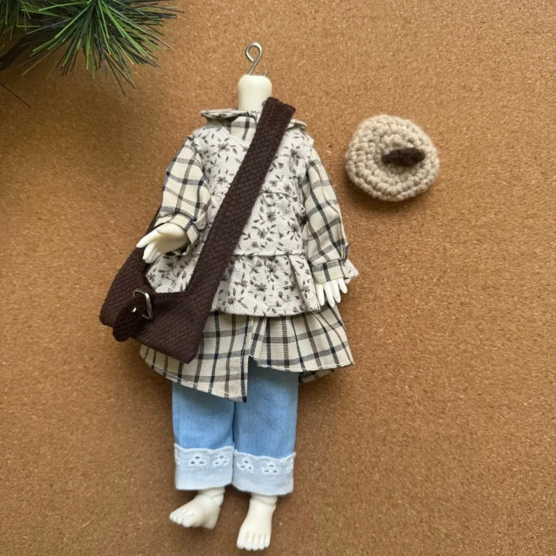 Roupas de boneca adequadas para 30cm 1/6 bjd gordinho corpo vestir-se acessórios de brinquedo de menina diy