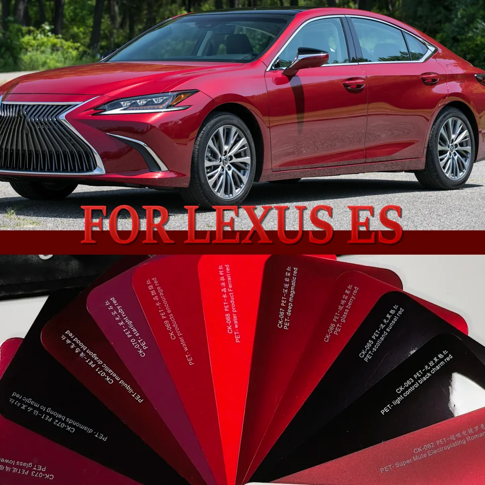 

For Lexus ES 250 300H 350 2019-2023 Paint Protection Film Car Body Bra Kit Sticker 8.5Mil TPU PPF Precut Car Accessories