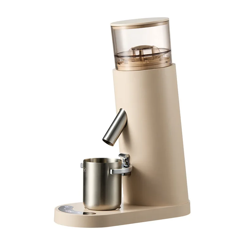 Commercial Coffee Bean Grinder, Hand Brew & Espresso Coffee Mill, Adjustable Coarseness Small Coffee Grinder Machine