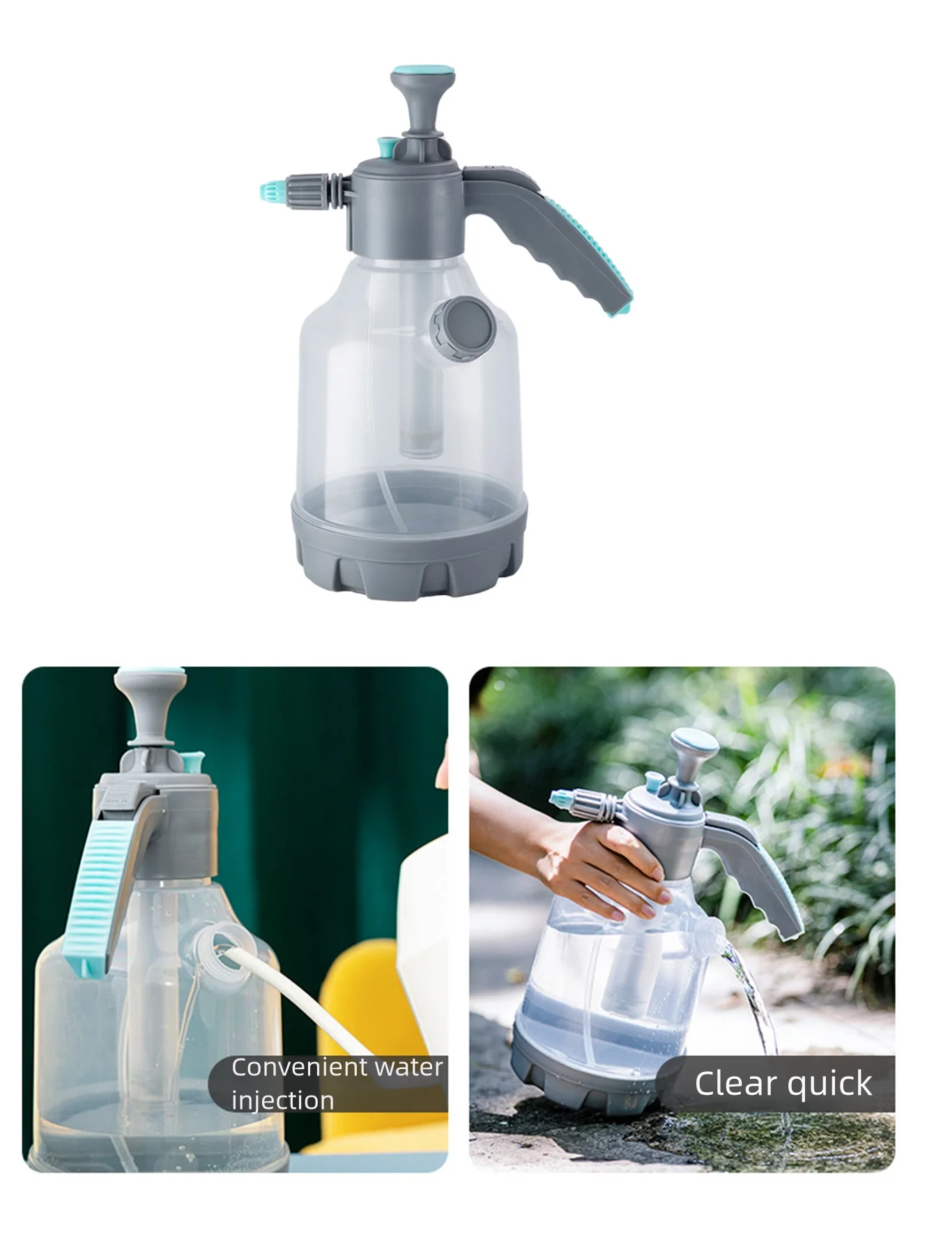 Disinfection Watering Can For Watering Household Watering Can Pneumatic Spray Watering Can High Pressure Spray Bottle