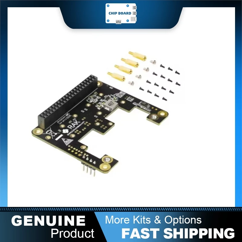 

Rakwireless RAK6421 WisBlock HAT Expansion Board for Raspberry Pi 4 5 Zero 2W, LoRa Sensor Gateway