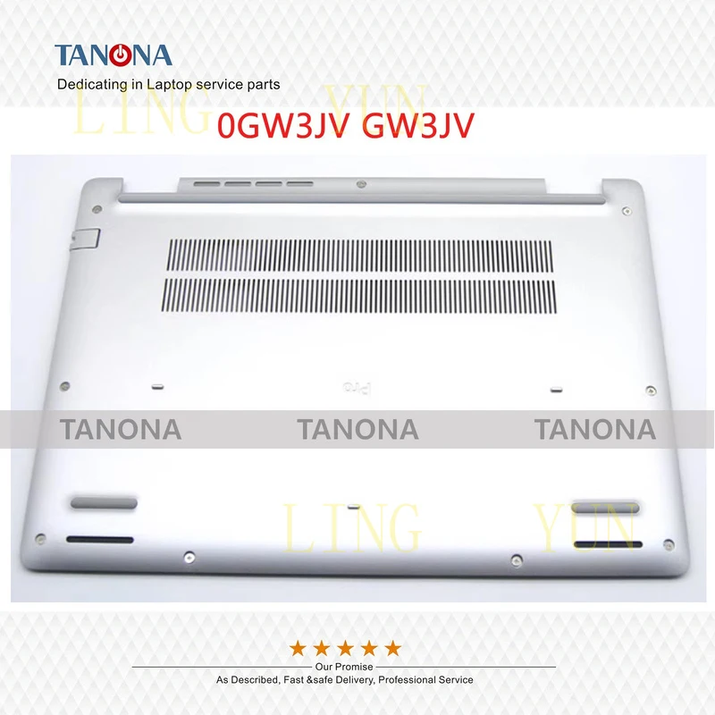 

Z New 0GW3JV GW3JV For Dell Pro 14 Plus PC14250 Bottom Cover Lower Case Base Shell