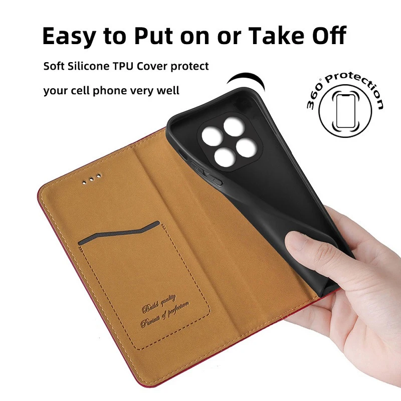 Case celular For Xiaomi Poco X7 Phone Cover Book Etui Poco X7 5G Case Housing Xiaomi Case Poco X7 Pro Shell PocoX7 X 7 Coque bag