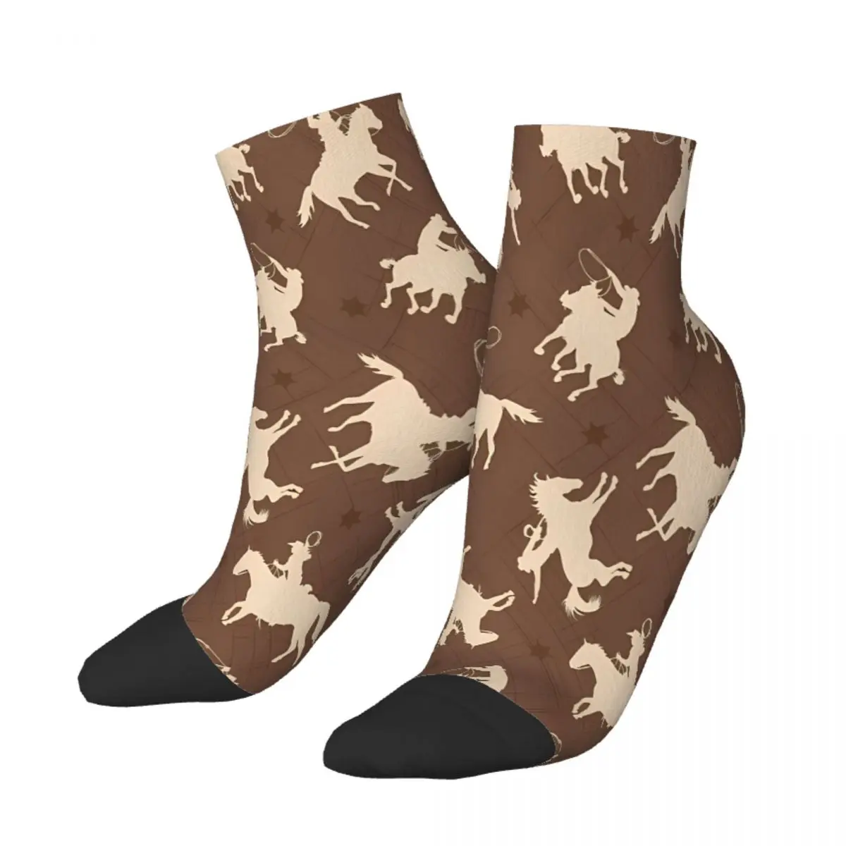 남녀공용 예쁜 말 발목 양말, 여름 스타킹, 하라주쿠