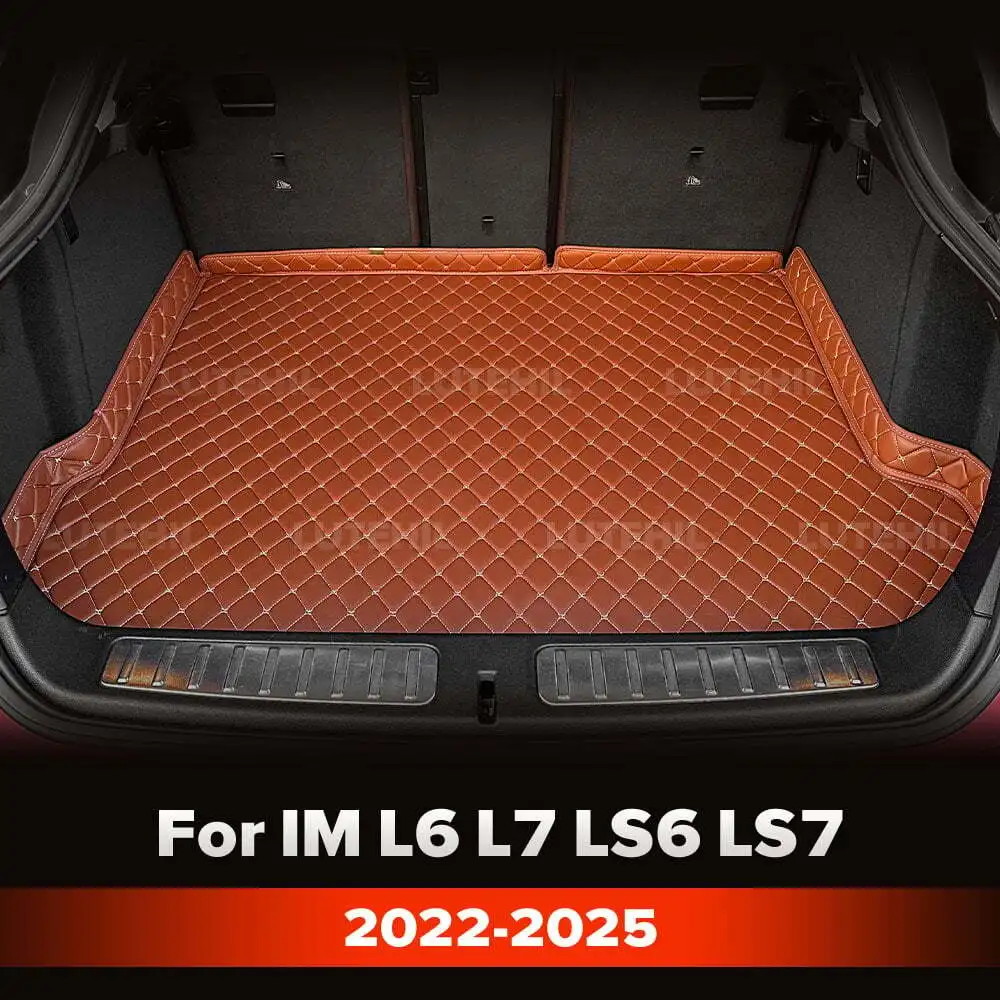 

Для IM L6 L7 LS6 LS7 2022-2025 изготовленный на заказ коврик в багажник автомобиля, антигрязная накладка, защитный коврик, грузовая подкладка, авто аксессуары для интерьера