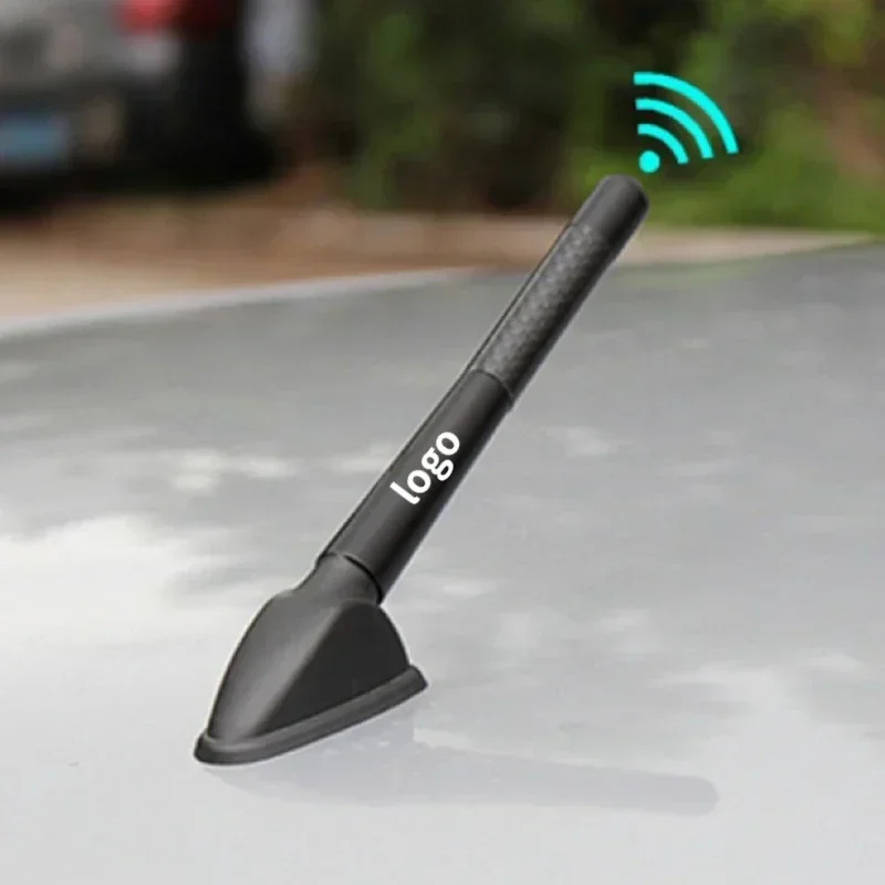 8/12 سنتيمتر هوائي سقف السيارة المعدنية لتويوتا GR الرياضة ألياف الكربون راديو هوائي الإشارة الجوية تعزيز جهاز اكسسوارات التصميم