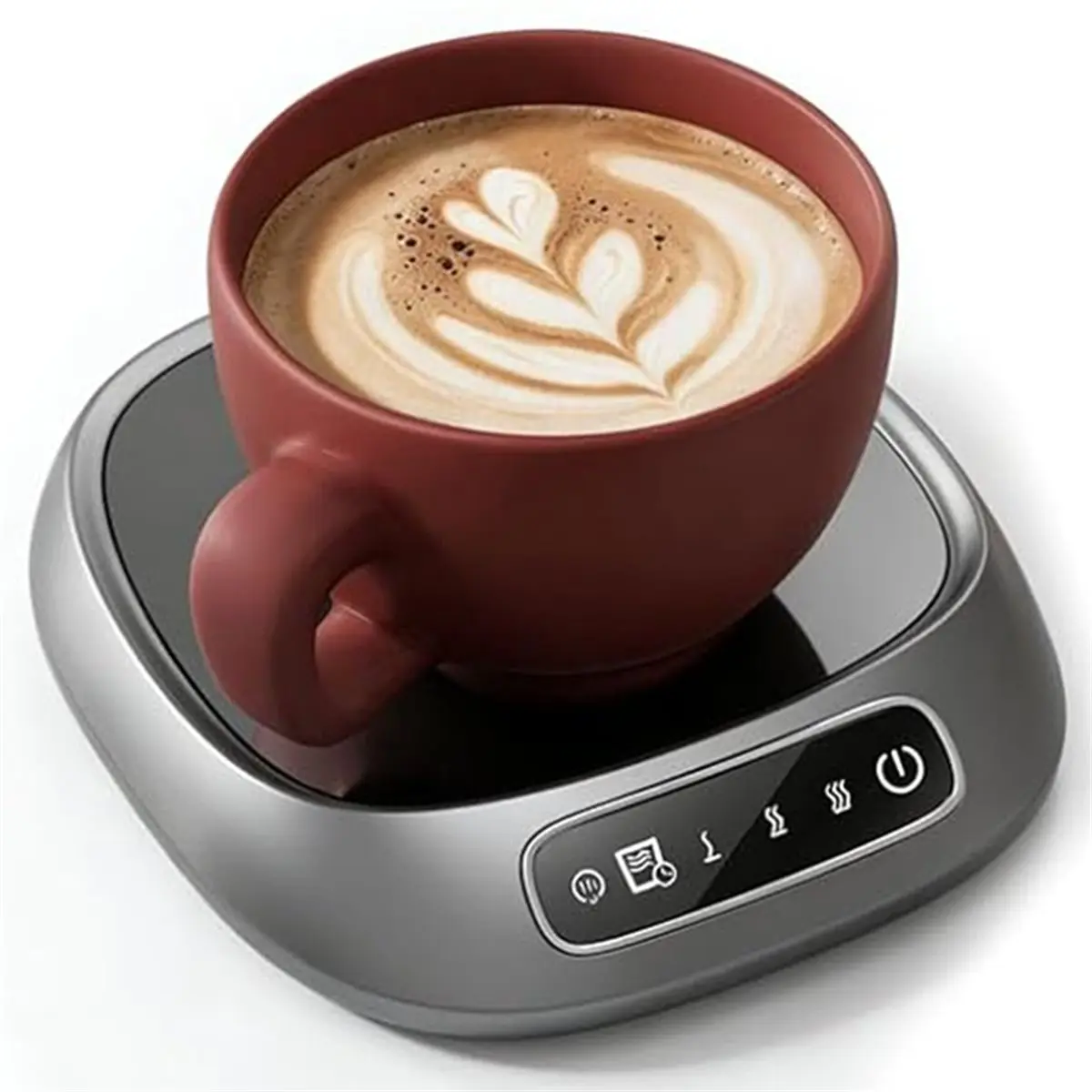 Compatible , Electric Smart Beverage Cup Warmer, USB Powered Coffee Cup Warmer, Smart 3-Temp Settings Electric