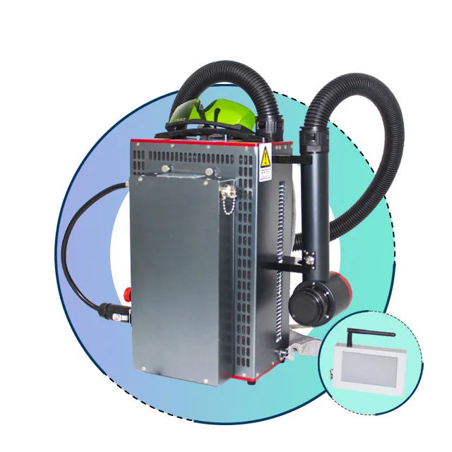 Cina Vendita in fabbrica Zaino portatile 50W 100W Macchina per la pulizia laser a impulsi Rondella ad alta pressione per la rimozione dell'olio della vernice antiruggine