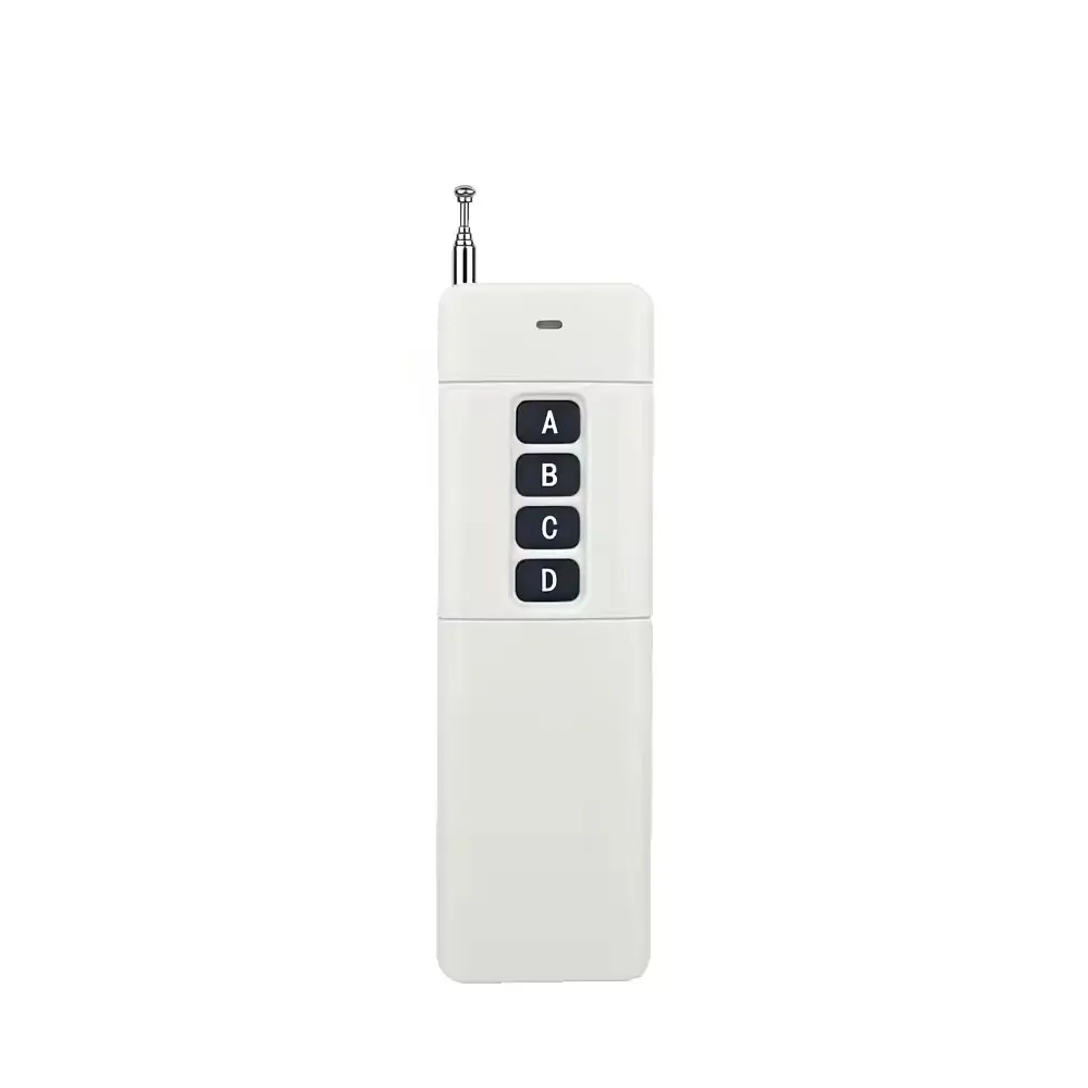 Delay RF Remote Control DC12-48V Relay Receiver Module 433 Mhz 4ch Long Range Rf Transmitter And Receiver