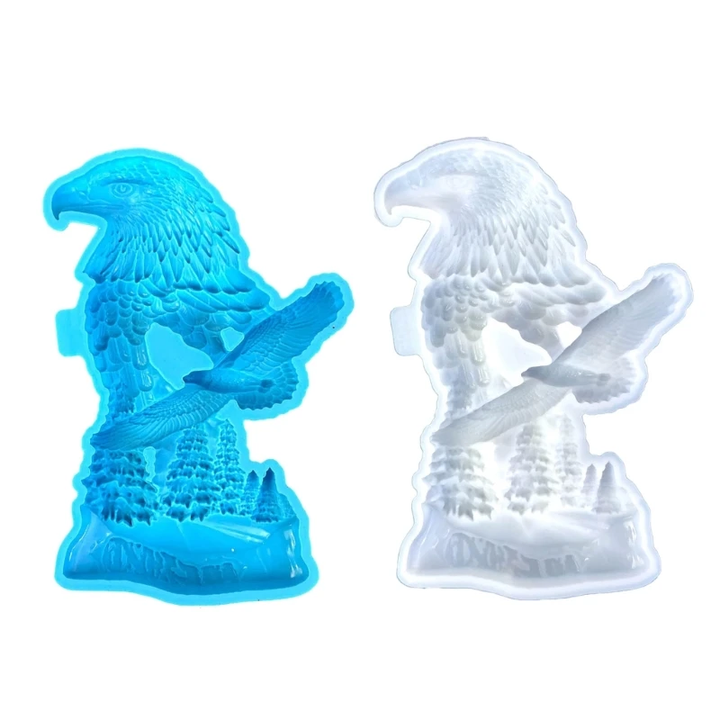 3D Eagle Silicone Mold Desktop Decoration DIY Table Ornament Non-stick Soap Mold R3MC