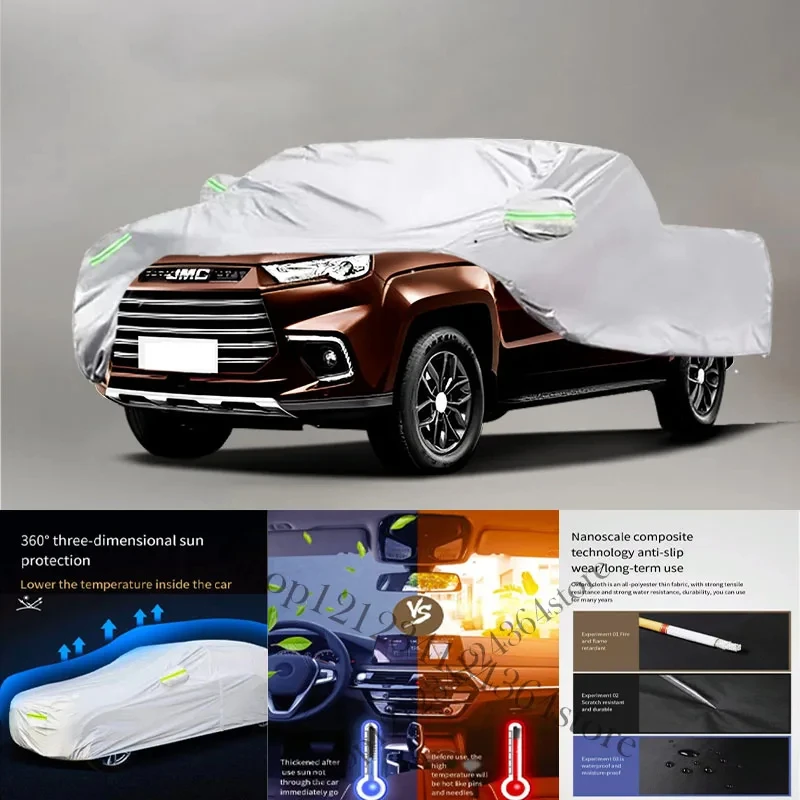 

For JMC-YUHU9 Auto Anti snow Anti dust Anti-uv Anti peeling paint And Anti Rainwater 210t car cover Car cover protection