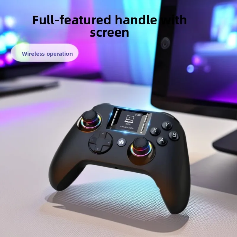 

Универсальный игровой контроллер Type-C с RGB-подсветкой, 6-осевым датчиком движения и программируемыми макросами – совместим с ПК и консолями