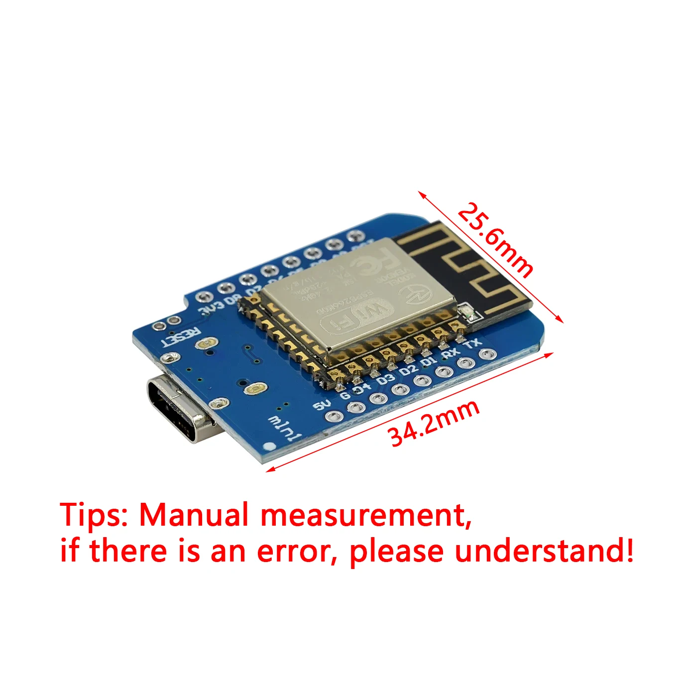 ESP8266 ESP-12 ESP-12F ESP12F CH340G CH340 V2 USB For WeMos D1 Mini WIFI Development Board NodeMCU Lua IOT Board 3.3V With Pins